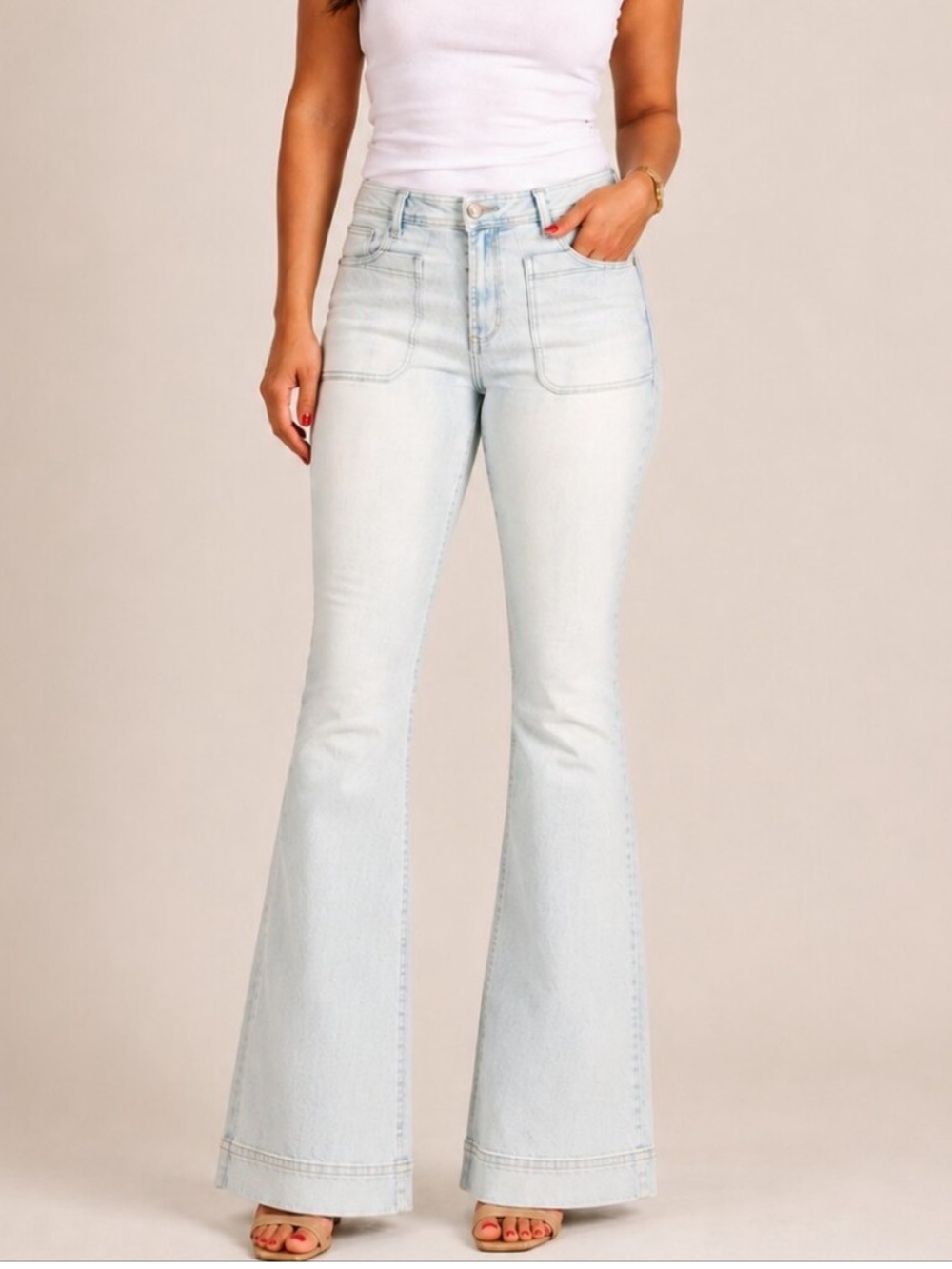 Anthropologie Pilcro High Rise Trouser Bootcut Jeans NWT